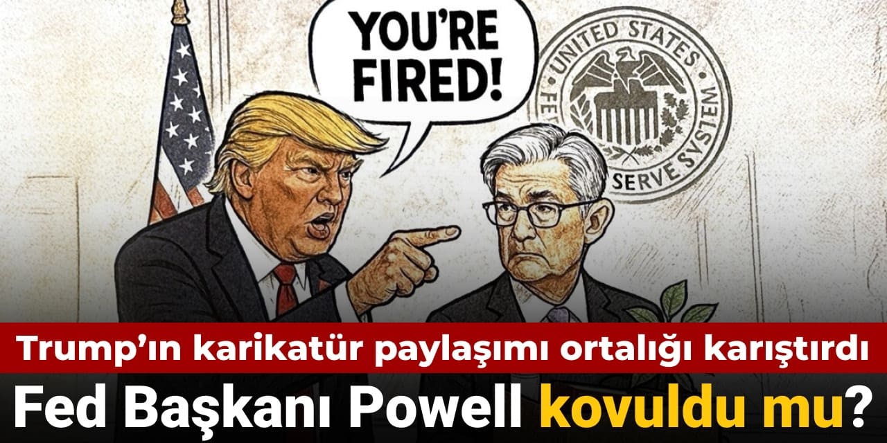trumpin karikatur paylasimi ortaligi karistirdi fed baskani powell kovuldu mu YGAjvGX6