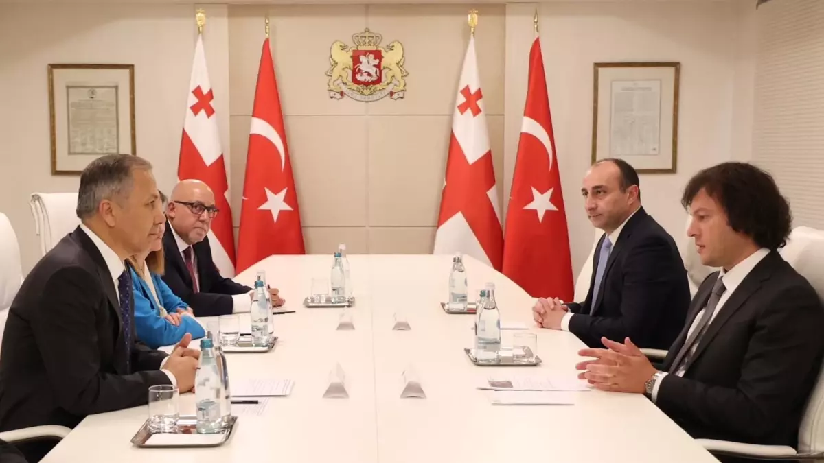 yerlikaya gurcistan basbakani ile gorustu w4LQH8bY